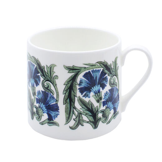 William De Morgan Blue Tile mug